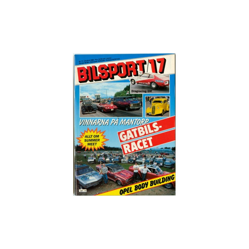 Bilsport nr 17  1984