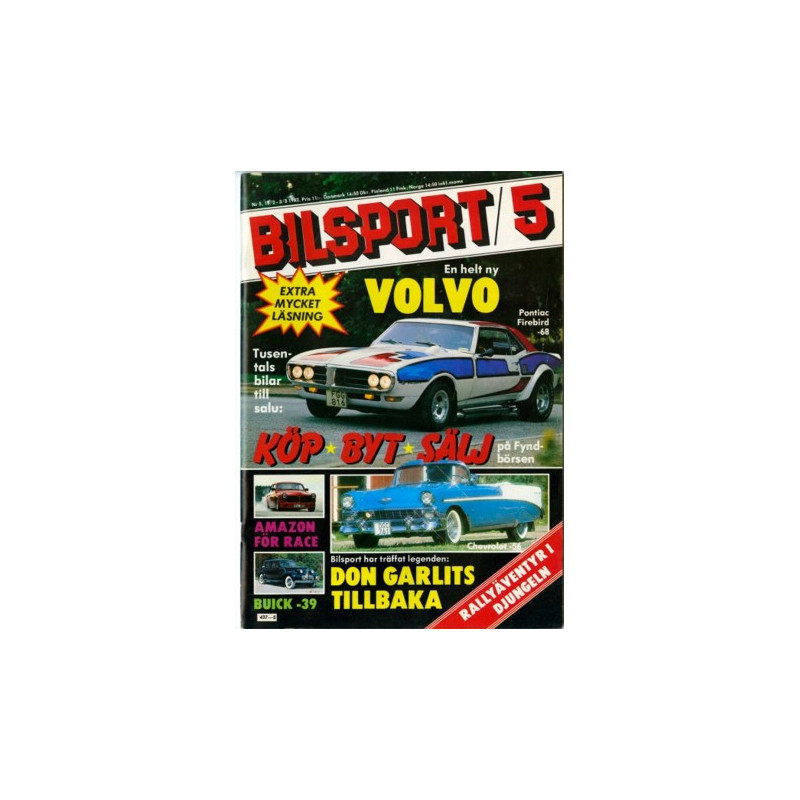 Bilsport nr 5  1982