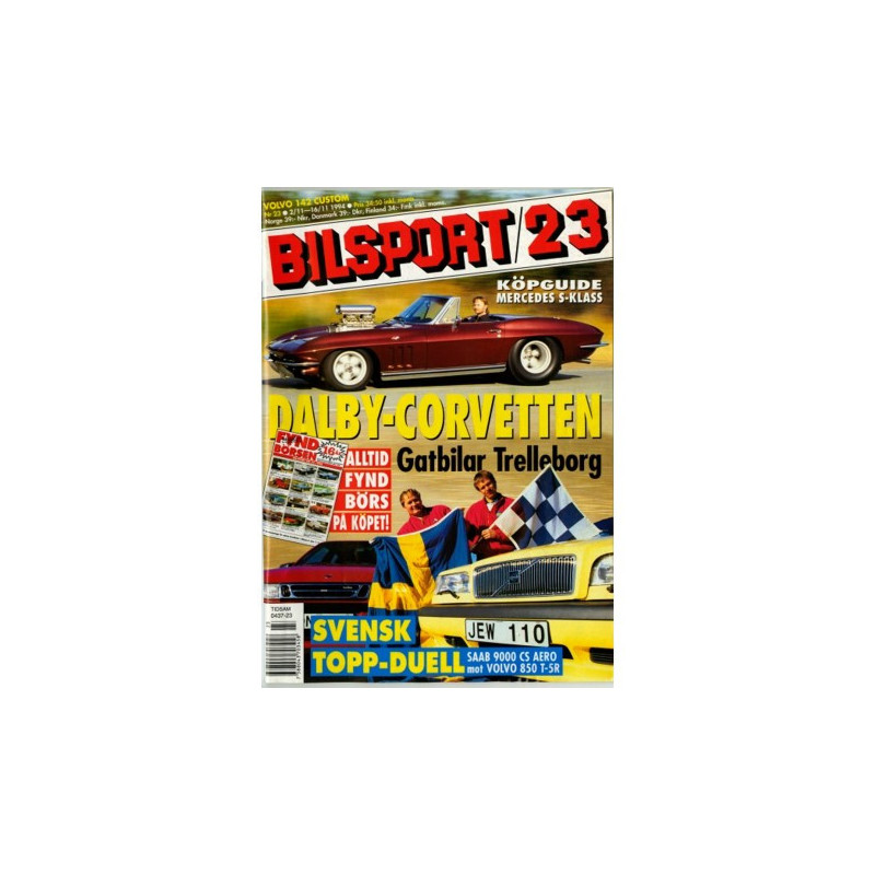 Bilsport nr 23  1994