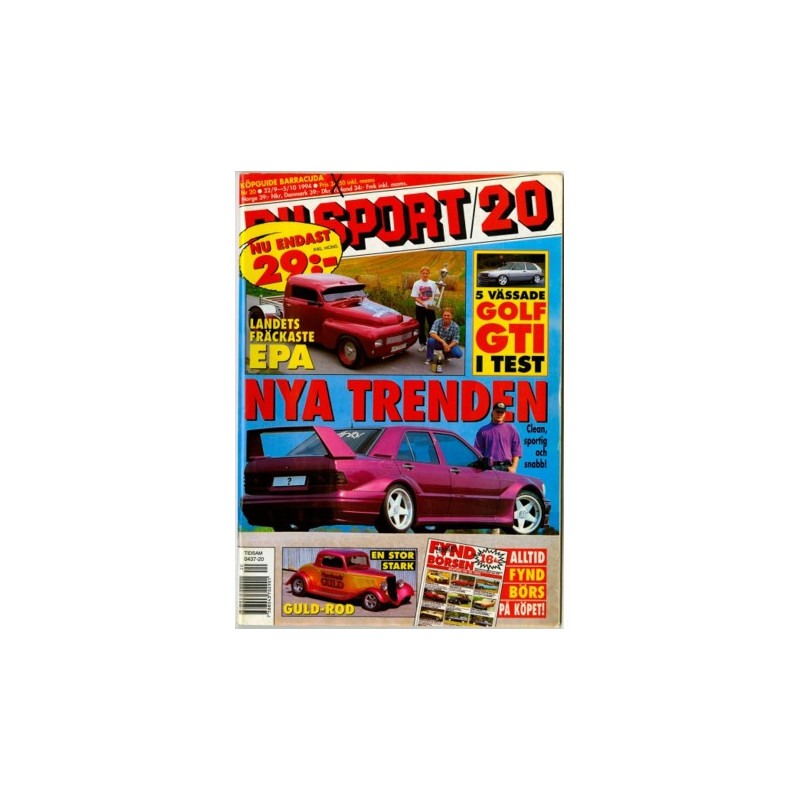 Bilsport nr 20  1994