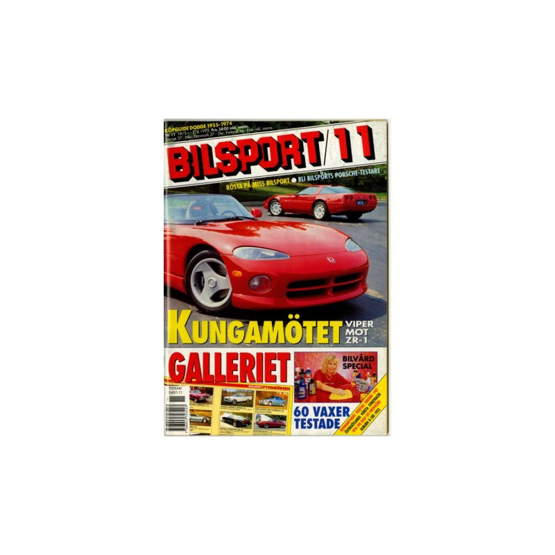 Bilsport nr 11  1993