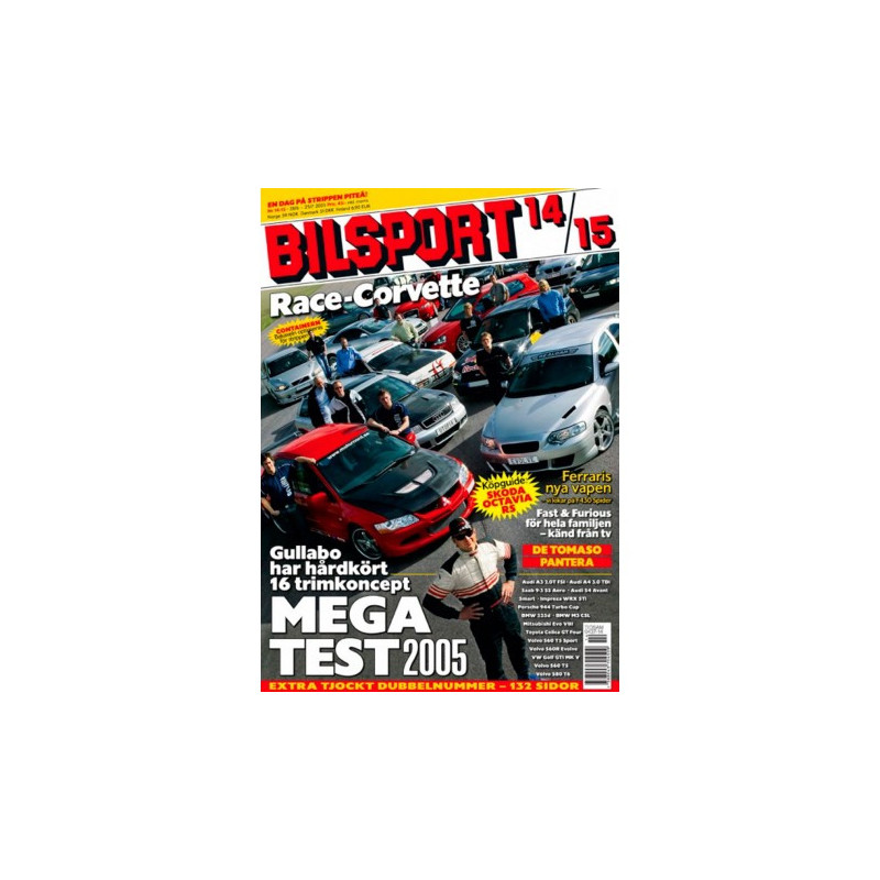 Bilsport nr 14  2005