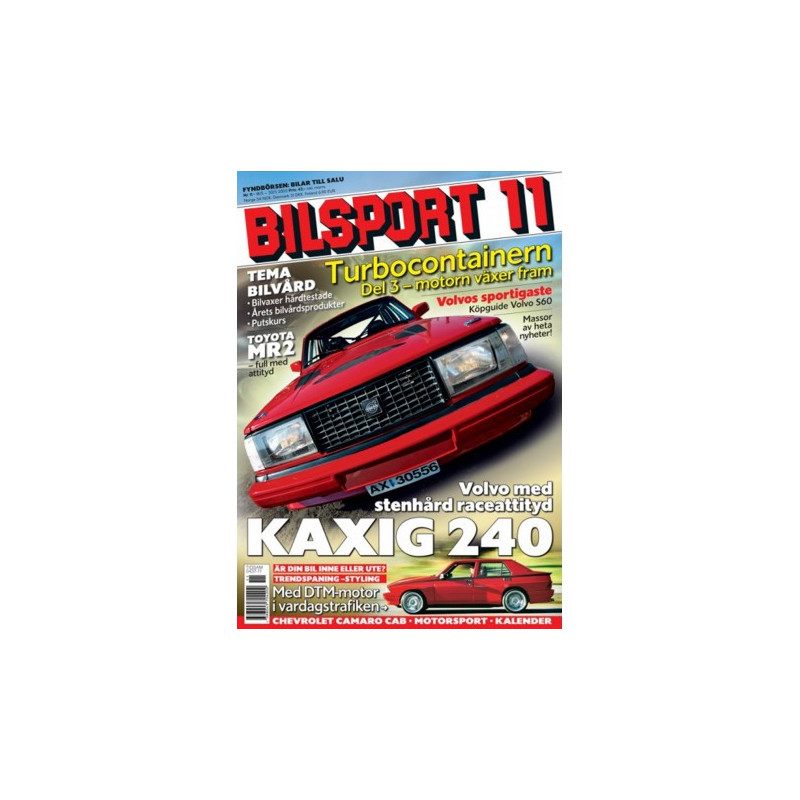 Bilsport nr 11  2005