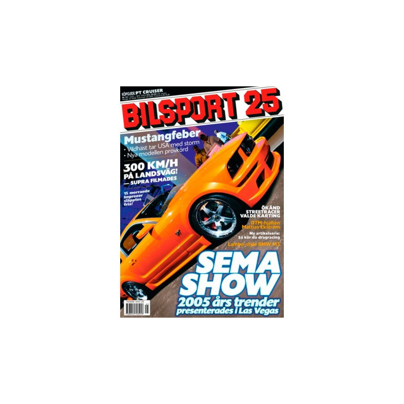 Bilsport nr 25  2004