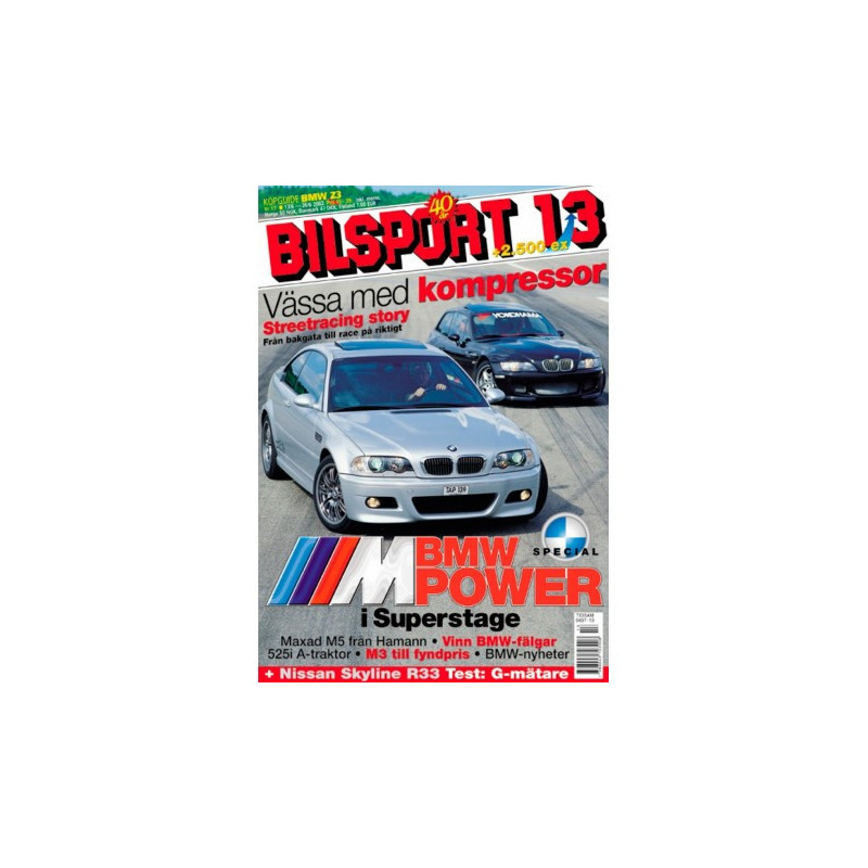 Bilsport nr 13  2002