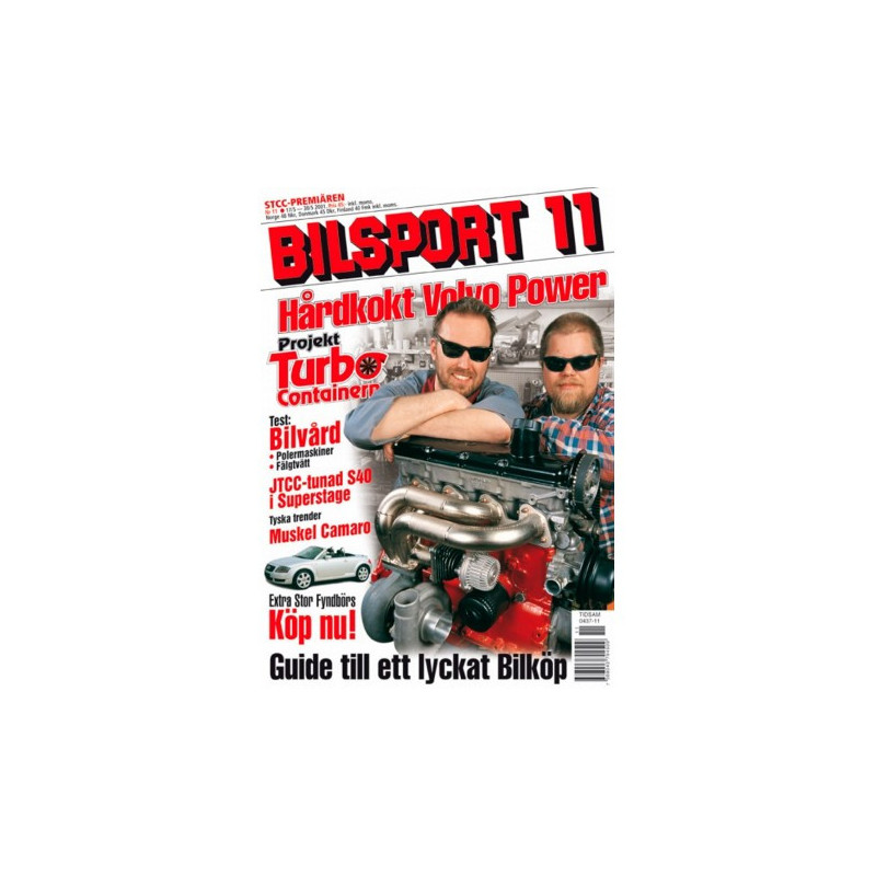 Bilsport nr 11  2001