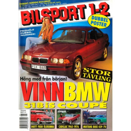 Bilsport nr 1  1994