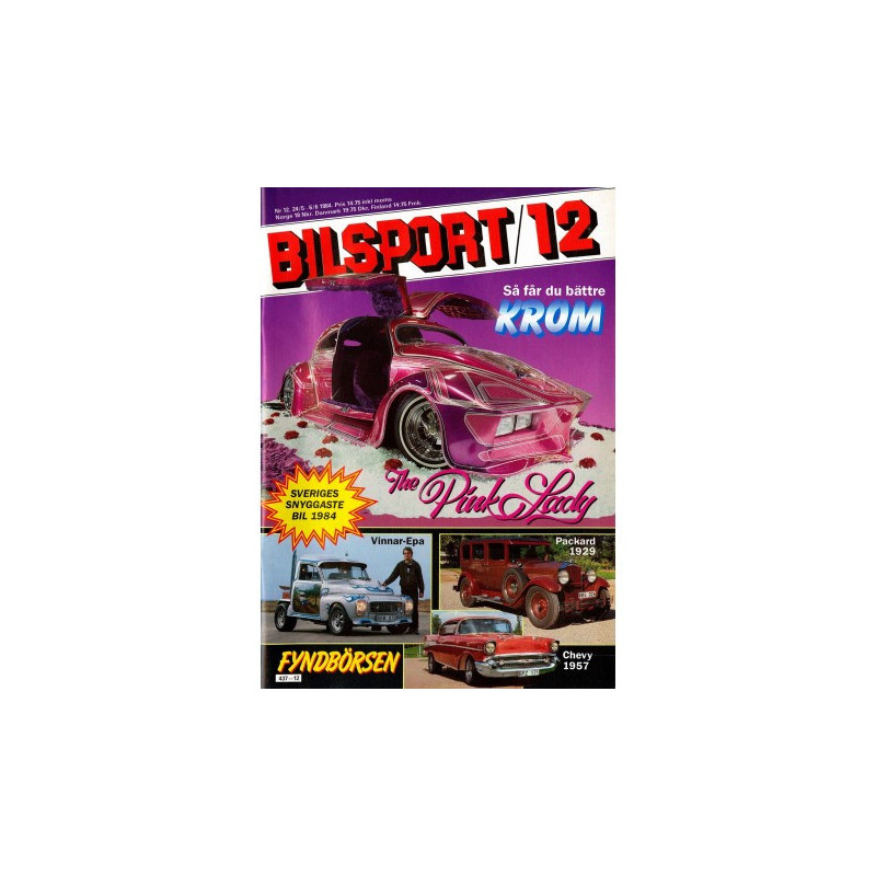 Bilsport nr 12  1984