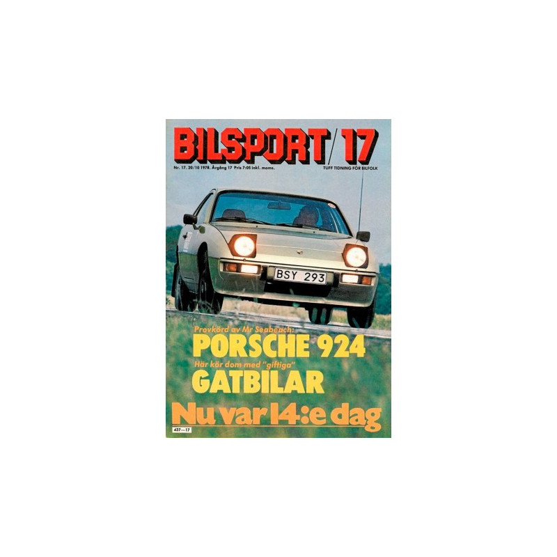 Bilsport nr 17  1978