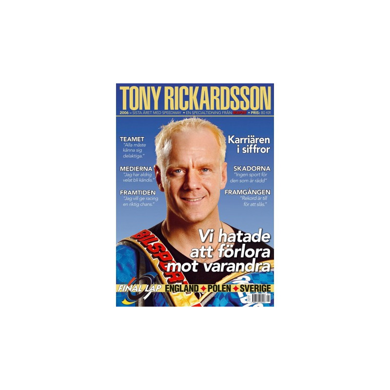 Bilsport Special Tony Rickardsson nr 19 2006