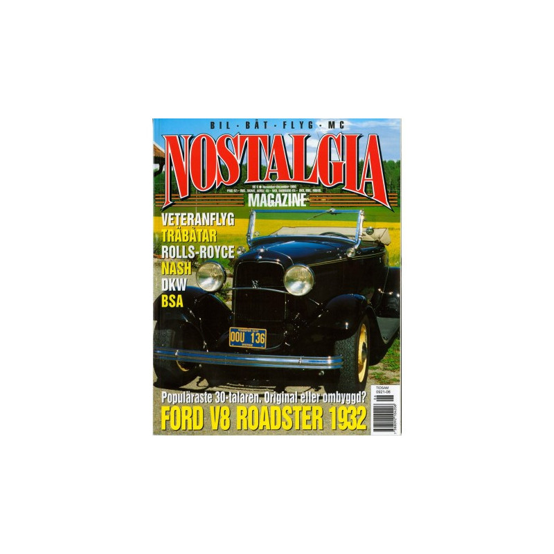 Nostalgia Magazine nr 6  1996