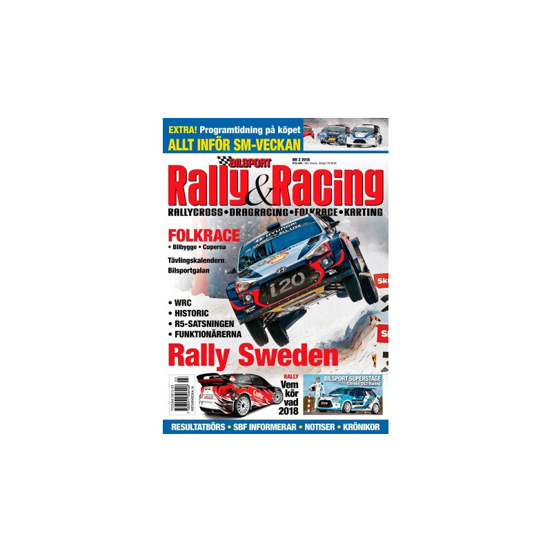 Bilsport Rally & Racing nr 3 2018