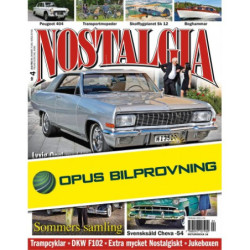 12 nr Nostalgia + bilbesiktning hos Opus Bilprovning