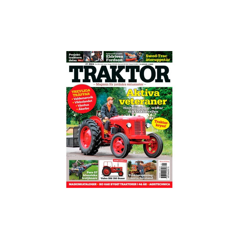 Vinterdeal: 3 nr Traktor 199 kr