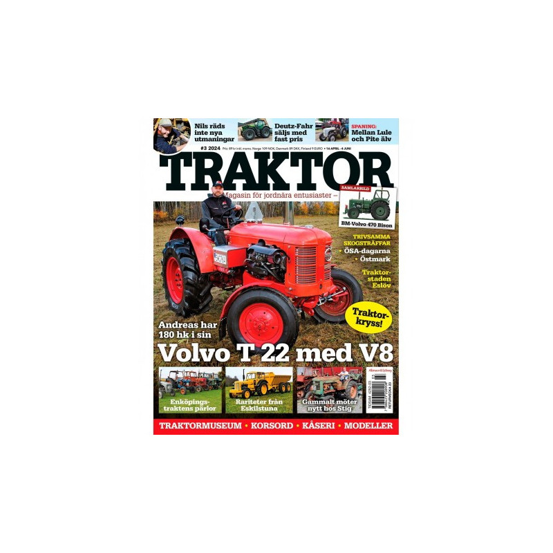 Tack-erbjudande: 3 nr Traktor