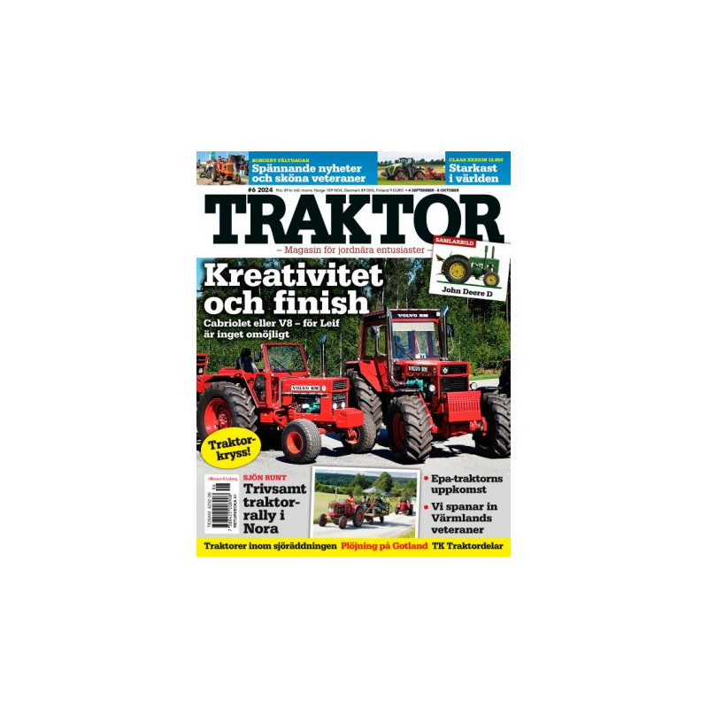 Oktoberkampanj: 4 nr Traktor