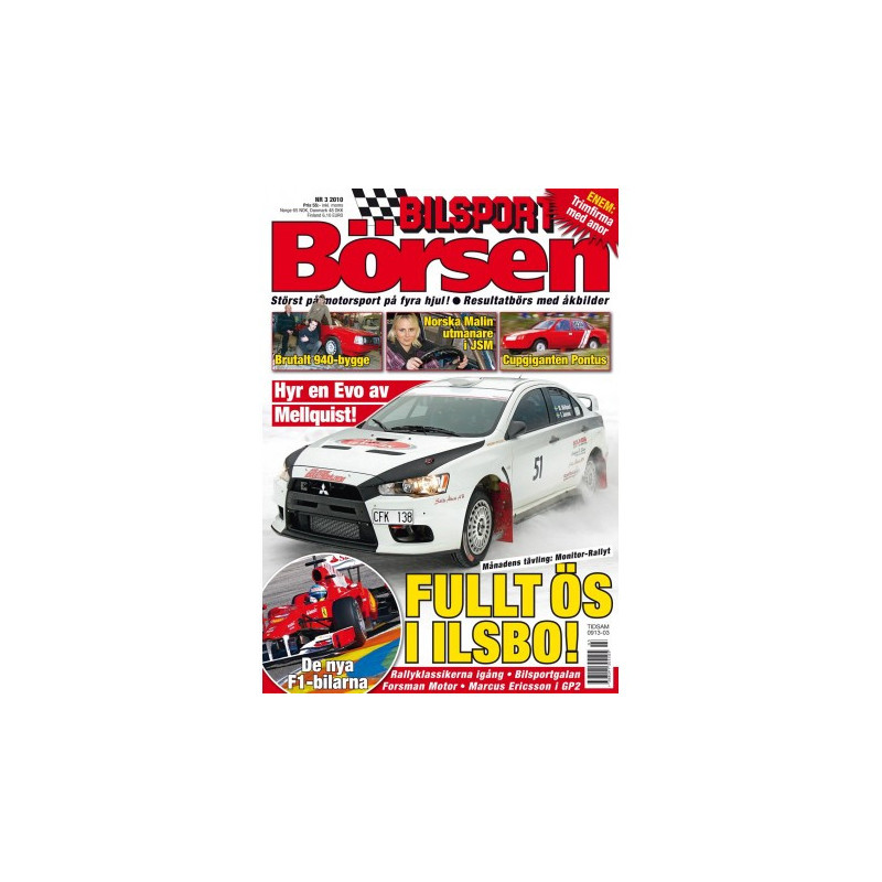 Bilsport Börsen nr 3 2010