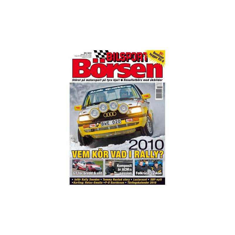 Bilsport Börsen nr 2 2010