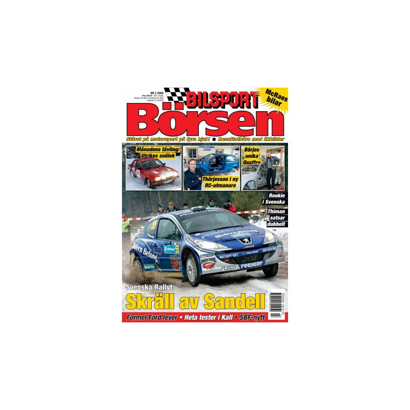 Bilsport Börsen nr 3 2008