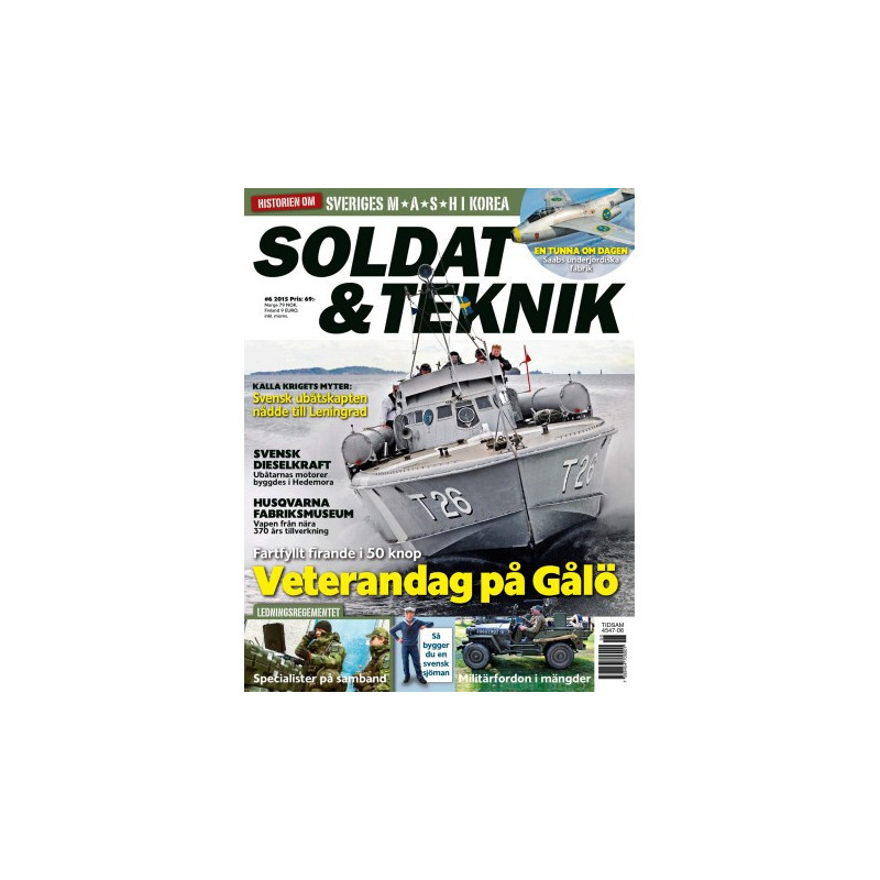 Soldat & Teknik nr 6 2015