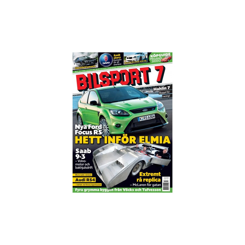 Bilsport nr 7 2009